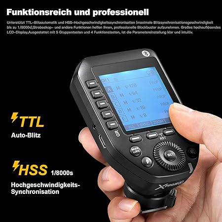 Godox XPro II-N-TTL 2.4G High Speed LCD Display Transmitter for Nikon D5 D4 D60 D800 D5000 D5100 D5300 D7000 D70S D7C0 D750 D7100 DSLR Cameras Godox XPro II-N-TTL 2.4G High Speed LCD Display Transmitter for Nikon D5 D4 D60 D800 D5000 D5100 D5300 D7000 D70S D7C0 D750 D7100 DSLR Cameras